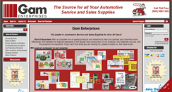 Desktop Screenshot of gamenterprises.com